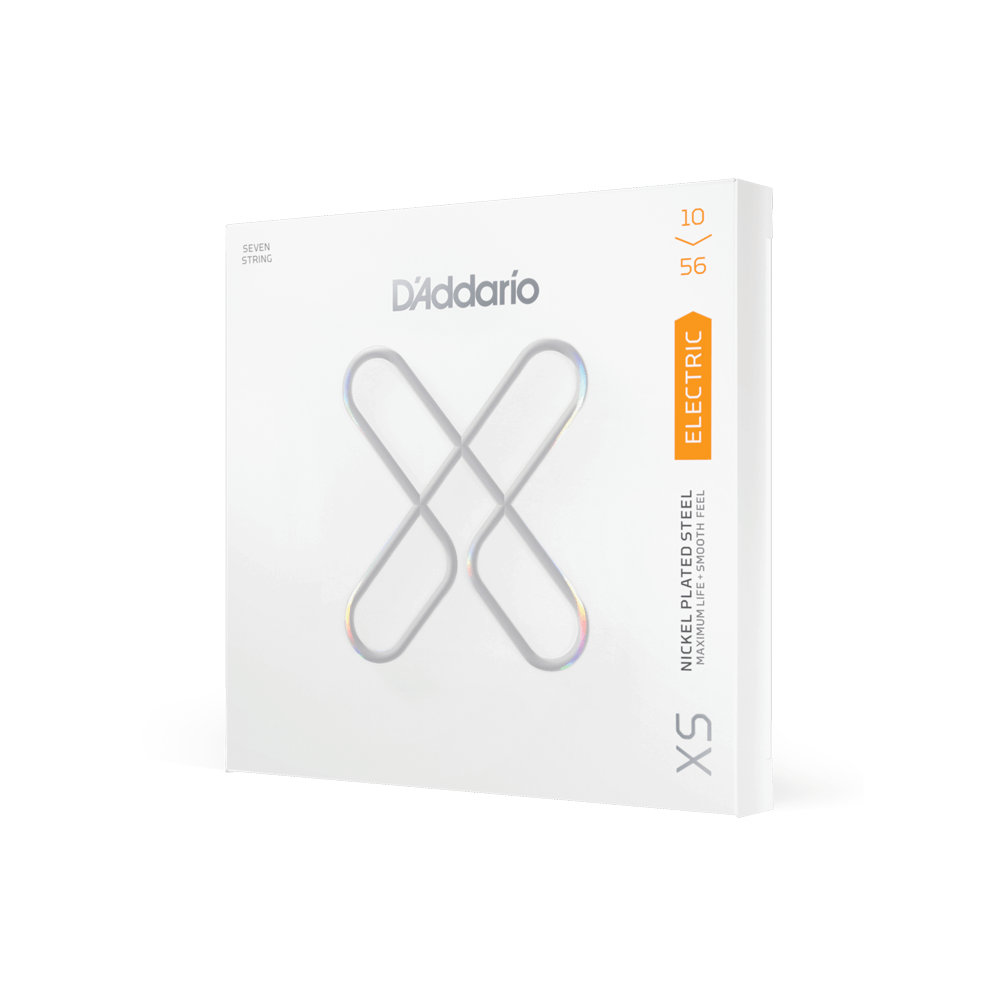 10-56 Regular Light 7-String, XS Nickel Electric Guitar Strings