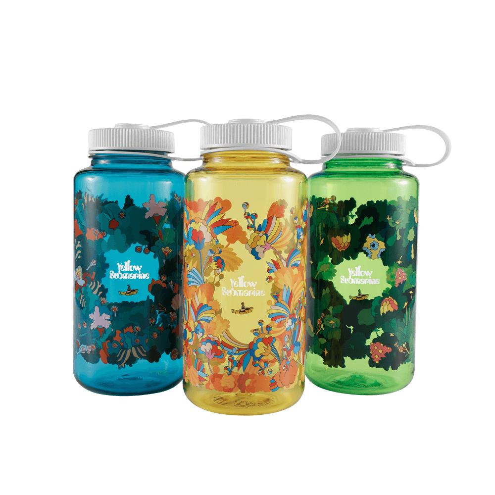 D'Addario Beatles Yellow Submarine Water Bottle, Pepperland Woods