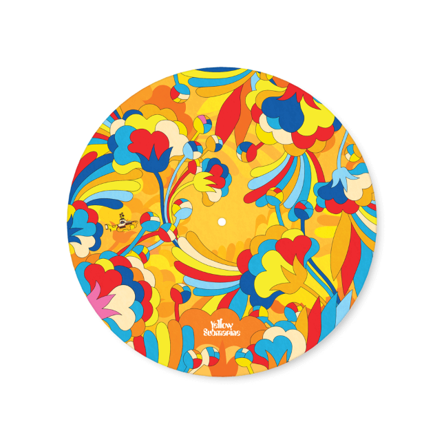 D&#39;Addario Beatles Yellow Submarine Record Mat, Primrose Prairie