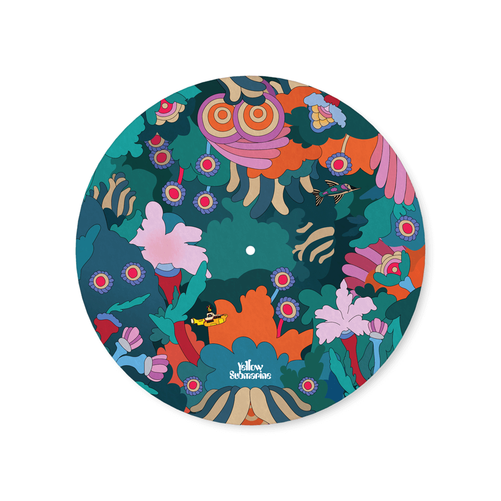 D'Addario Beatles Yellow Submarine Record Mat, Under the Sea