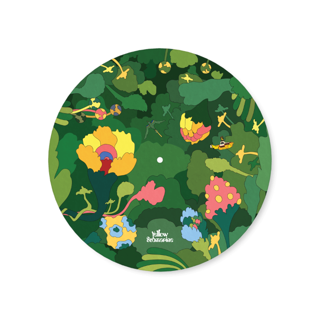 D'Addario Beatles Yellow Submarine Record Mat, Pepperland Woods