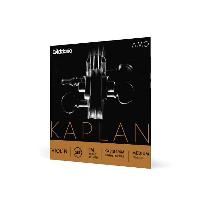 Kaplan Amo Violin String Set, 1/4 Scale, Medium Tension