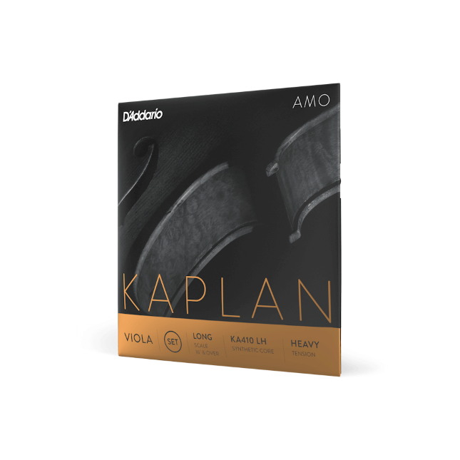 D&#39;Addario Kaplan Amo Viola String Set, Long Scale, Heavy Tension