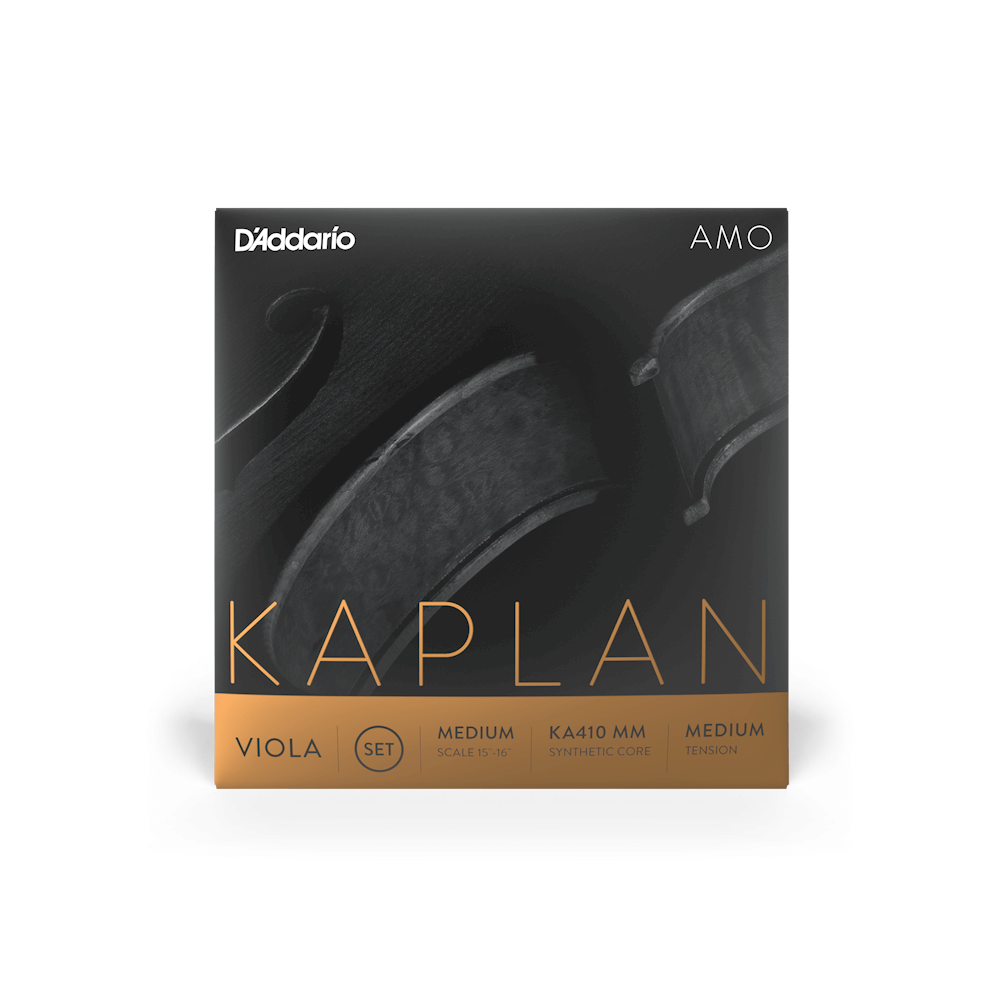 D'Addario Kaplan Amo Viola String Set, Medium Scale, Medium Tension