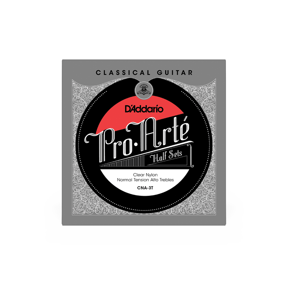 Alto Tension Treble Half Set, Pro-Arté Nylon Classical Guitar Strings