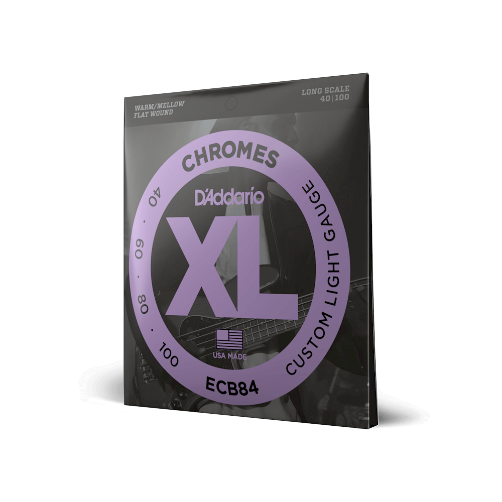 40-100 Custom Light, Long Scale, XL Chromes Bass Strings