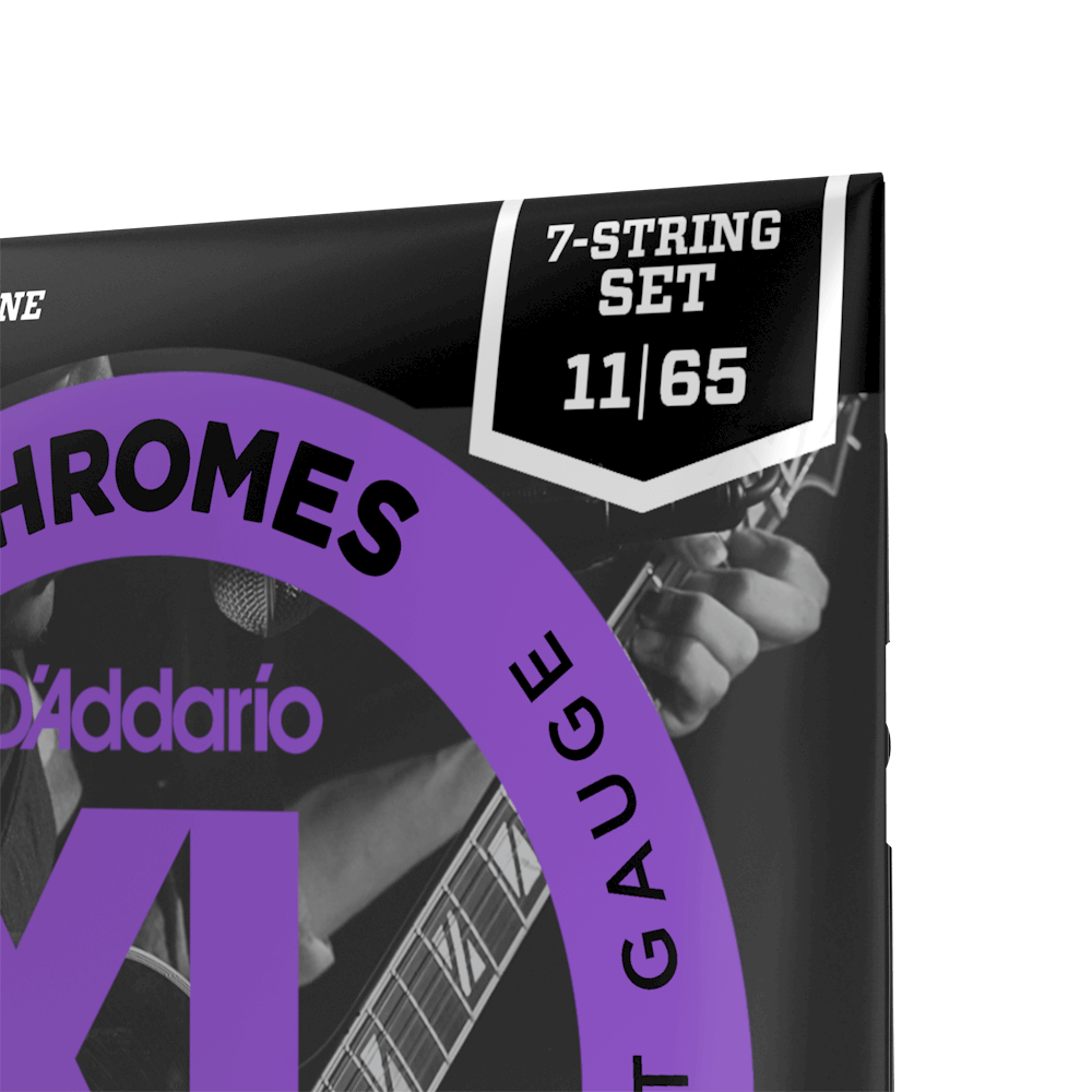 11-65 Jazz Light 7-String, XL Chromes Electric Guitar Strings