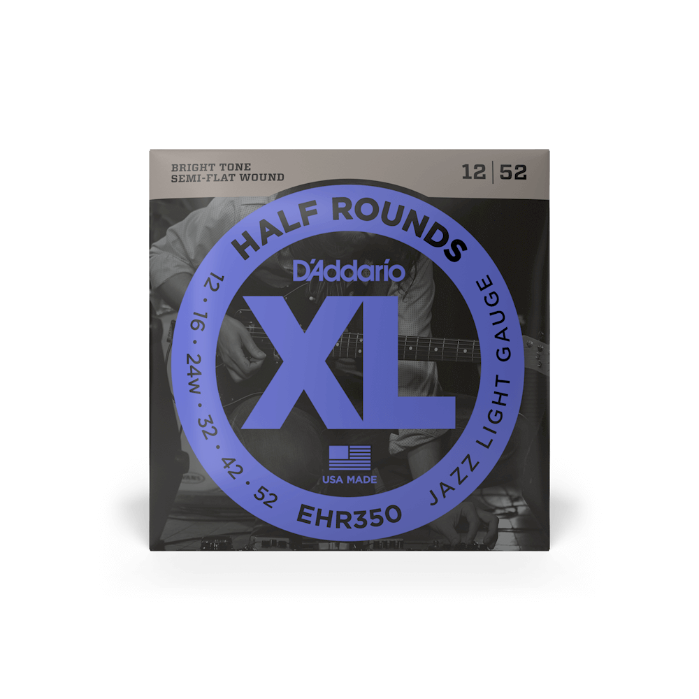 12-52 Jazz Light, XL Half Rounds Electric Guitar Strings