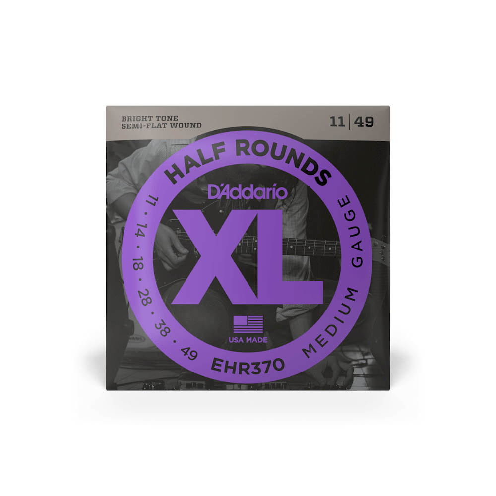 11-49 Medium, XL Half Rounds Electric Guitar Strings