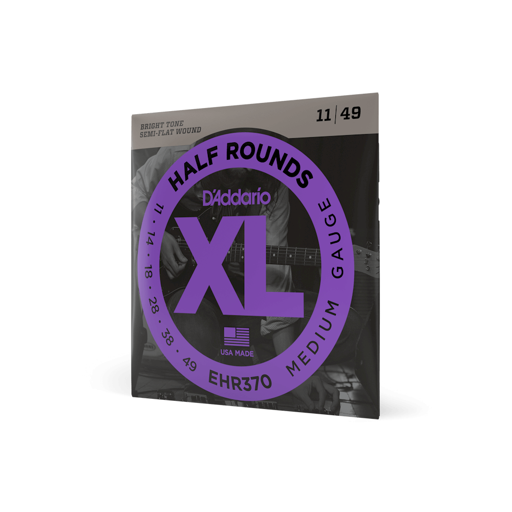 11-49 Medium, XL Half Rounds Electric Guitar Strings