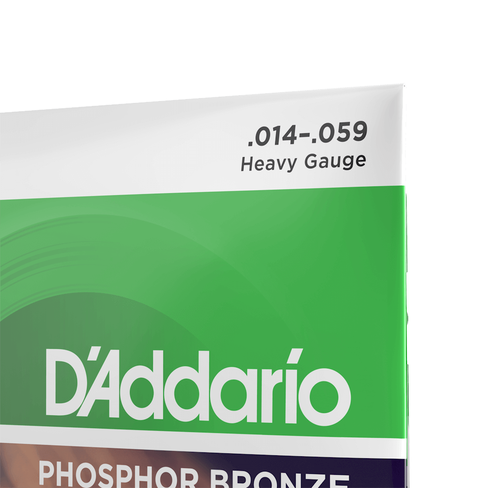 14-59 Heavy, Phosphor Bronze Acoustic Guitar Strings