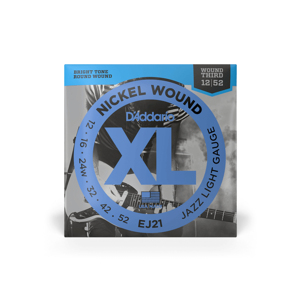 12-52 Jazz Light, XL Nickel Electric Guitar Strings