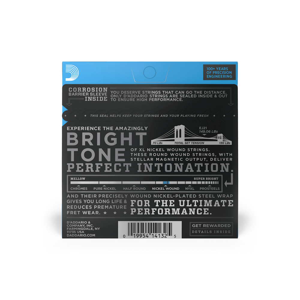 12-52 Jazz Light, XL Nickel Electric Guitar Strings