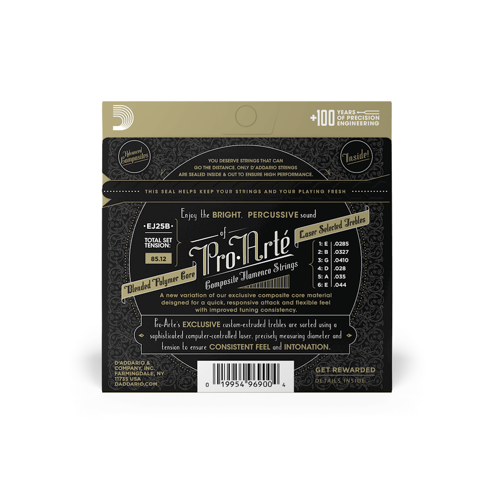 Flamenco Tension, Pro-Arté Composite Classical Guitar Strings
