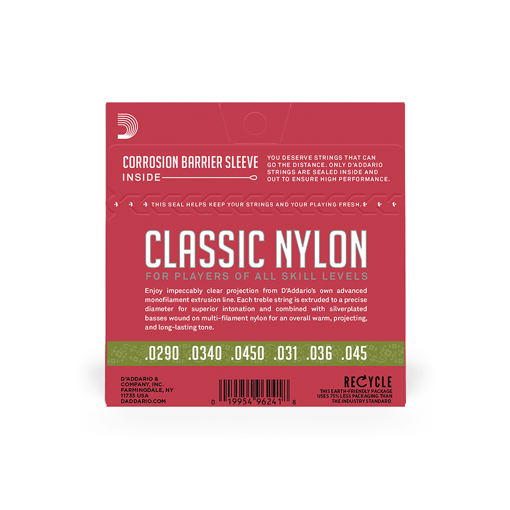 Normal Tension 1/2 Size, Classic Nylon Student Classical Guitar Strings