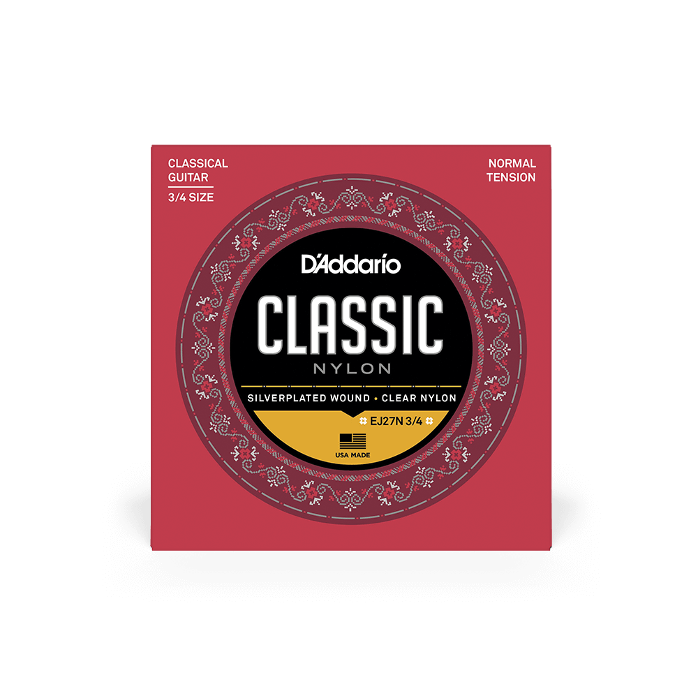 Normal Tension 3/4 Size, Classic Nylon Student Classical Guitar Strings