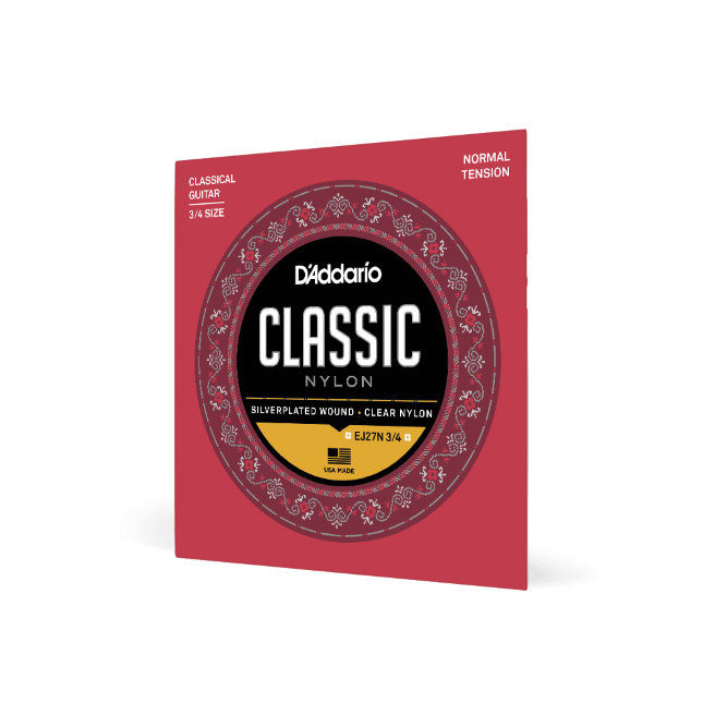 Normal Tension 3/4 Size, Classic Nylon Student Classical Guitar Strings