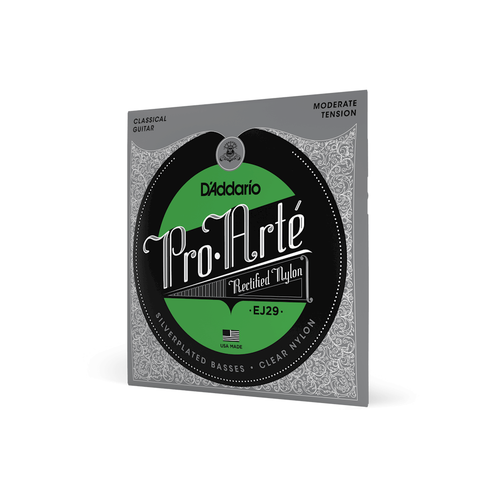 Moderate Tension, Pro-Arté Rectified Nylon Classical Guitar Strings
