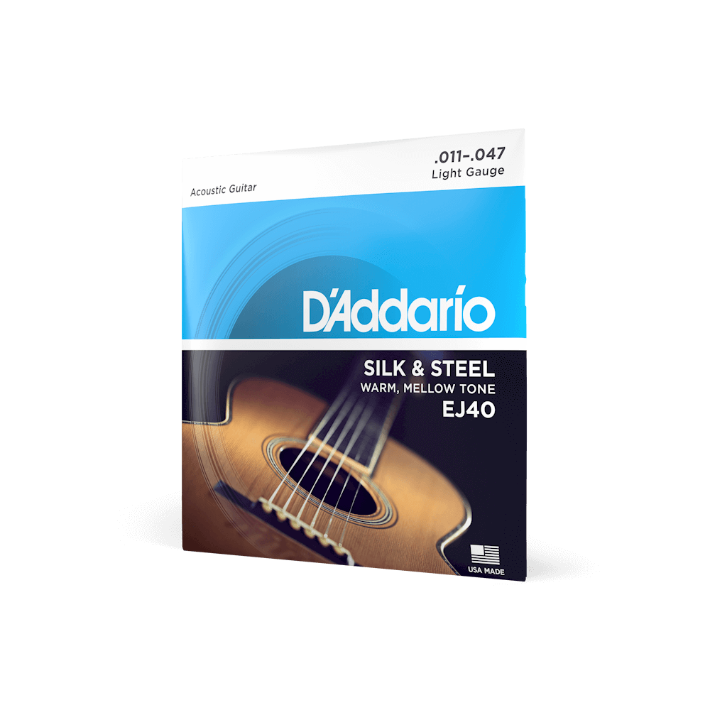 11-47 Light, Silk & Steel Acoustic Guitar Strings