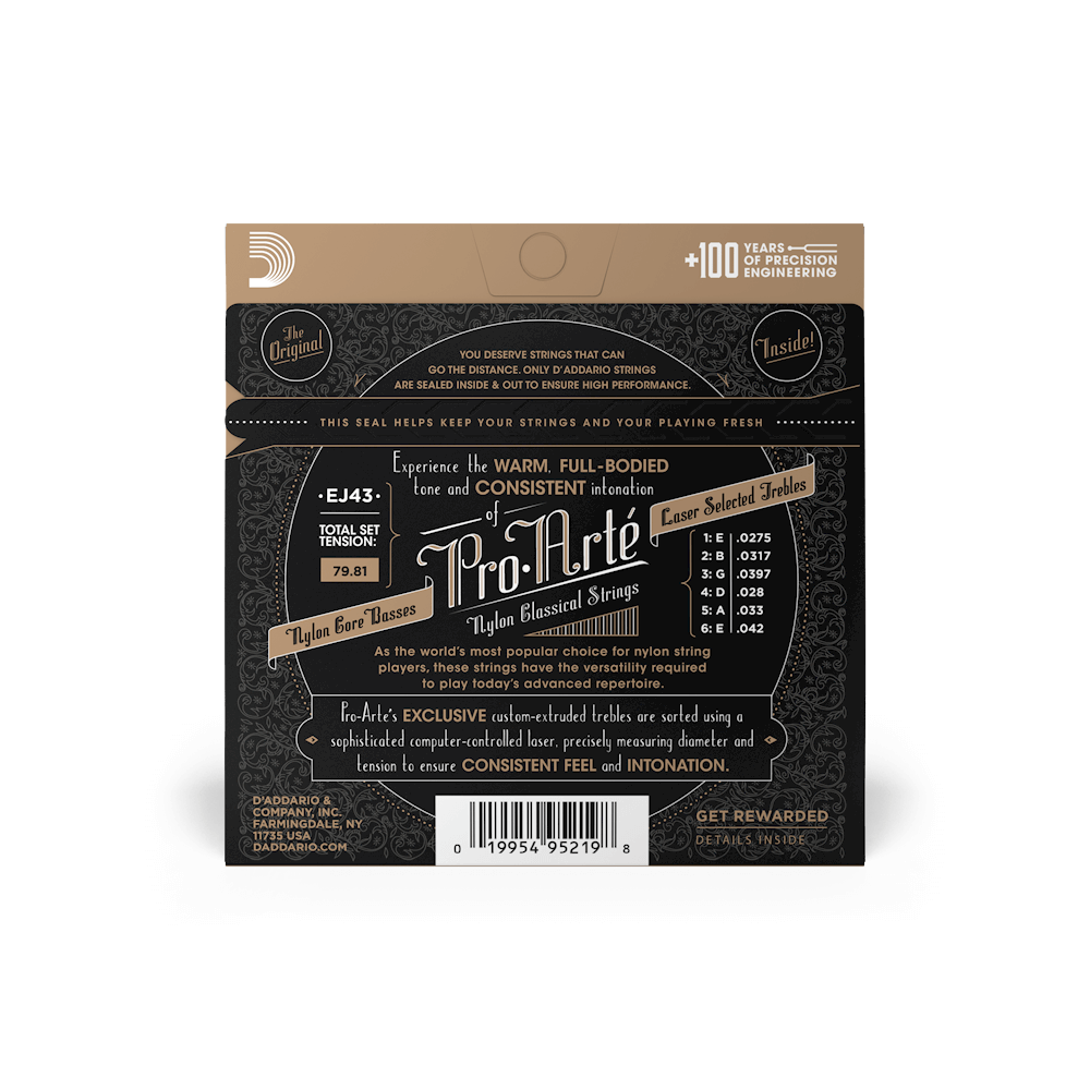 Light Tension, Pro-Arté Nylon Classical Guitar Strings