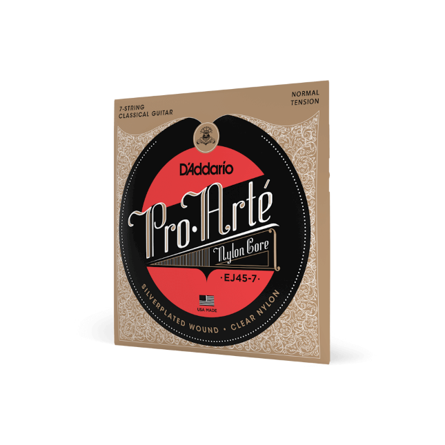 Normal Tension Pro-Arté Nylon 7-String Classical Guitar Strings