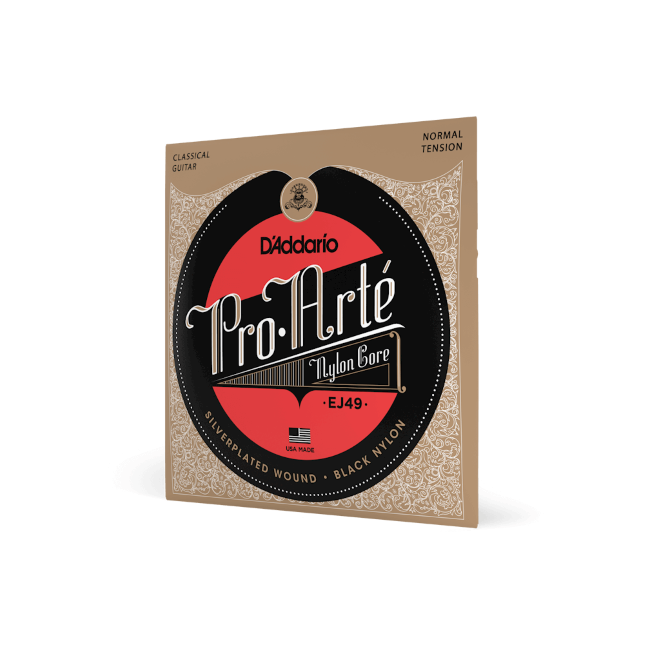 Normal Tension, Pro-Arté Black Nylon Classical Guitar Strings