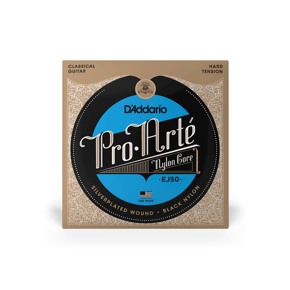 Hard Tension, Pro-Arté Black Nylon Classical Guitar Strings