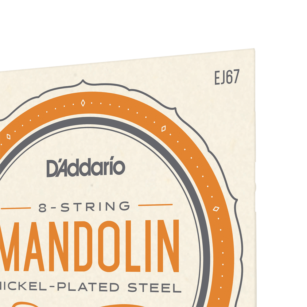 D'Addario EJ67 Nickel Mandolin, 11-39