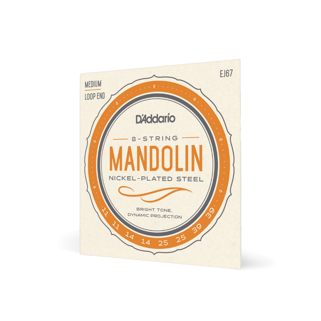 Nickel-Plated Steel Mandolin Strings
