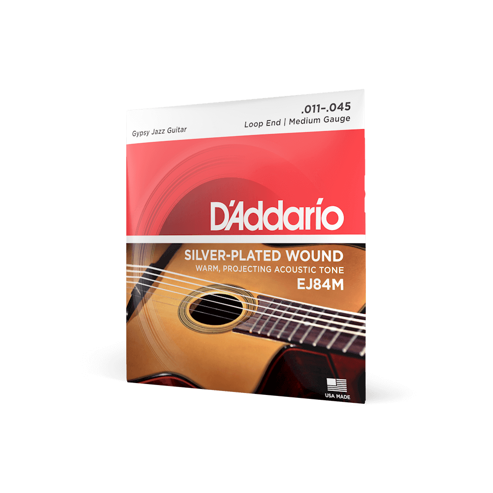 11-45 Medium Loop End, Gypsy Jazz Acoustic Guitar Strings