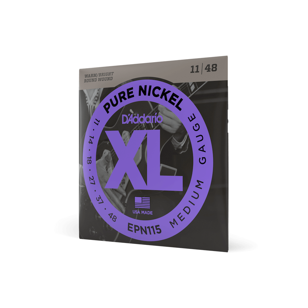 11-48 Medium, XL Pure Nickel Electric Guitar Strings