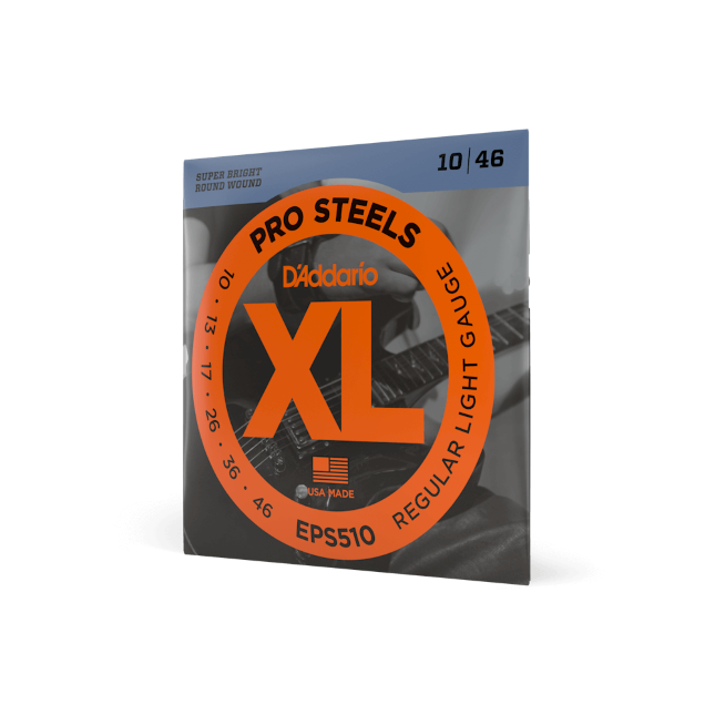 10-46 Regular Light, XL ProSteels Electric Guitar Strings