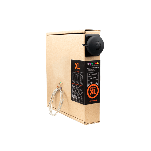 10-46 Regular Light, XL Nickel Electric Guitar Strings 25-Set Bulk Box