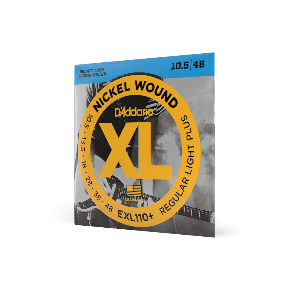 10.5-48 Regular Light Plus, XL Nickel Electric Guitar Strings