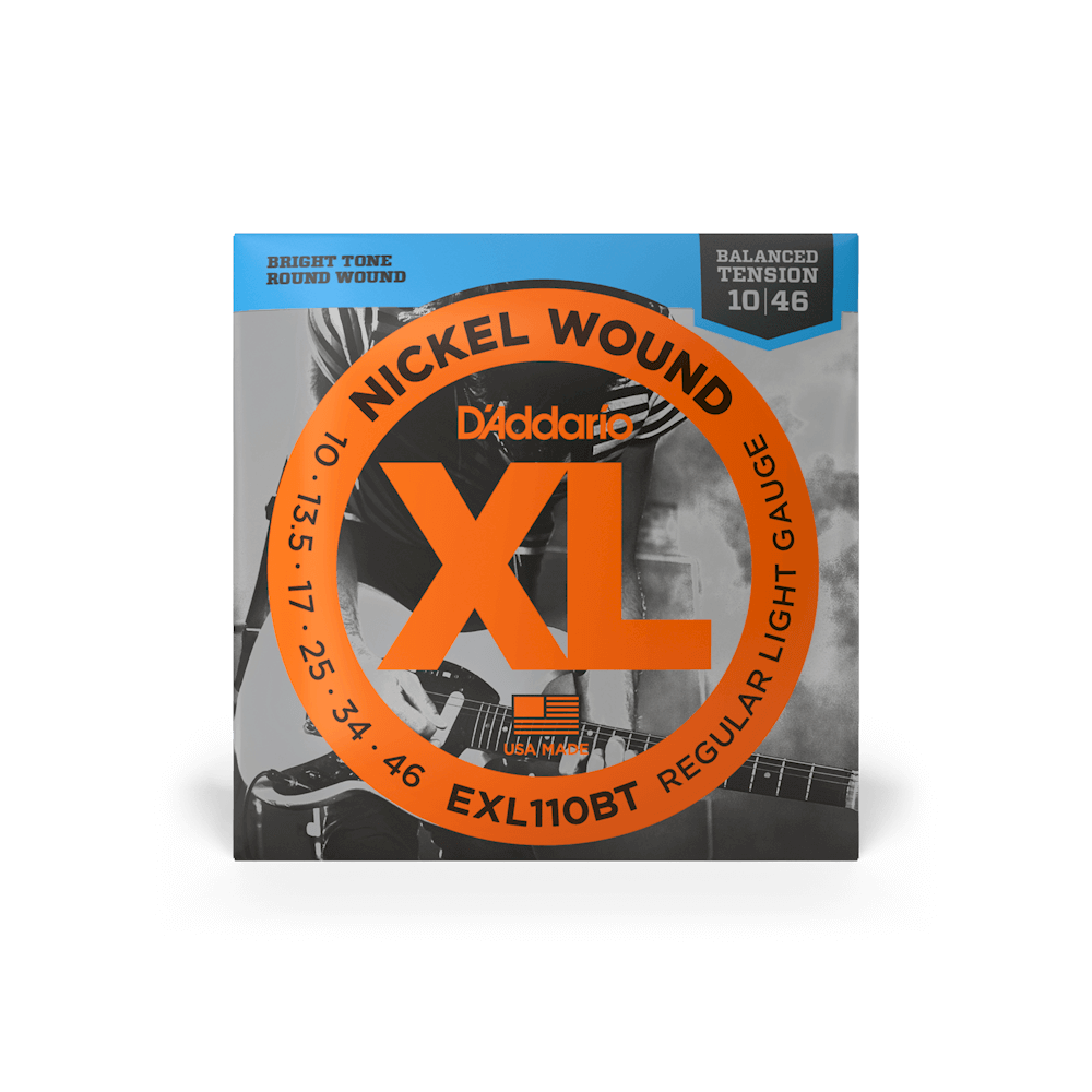 10-46 Regular Light Balanced Tension, XL Nickel Electric Guitar Strings