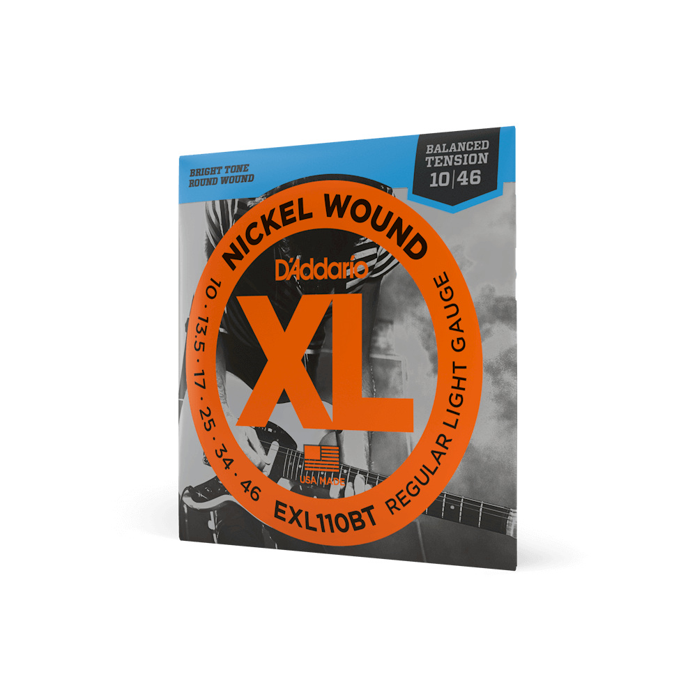 10-46 Regular Light Balanced Tension, XL Nickel Electric Guitar Strings