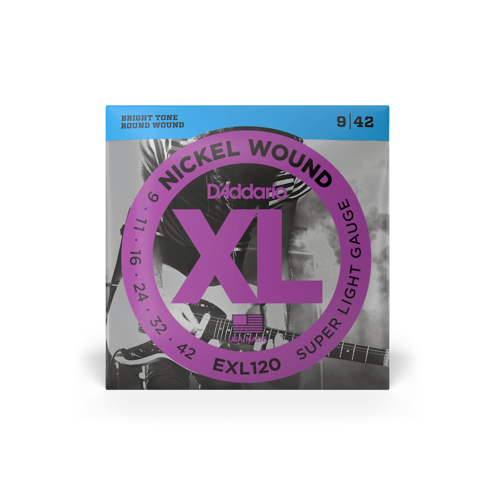 09-42 Super Light, XL Nickel Electric Guitar Strings