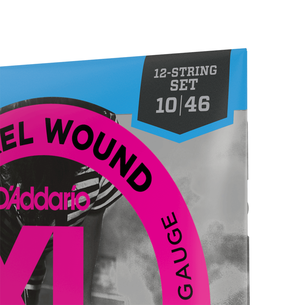 10-46 Regular Light 12-String, XL Nickel Electric Guitar Strings