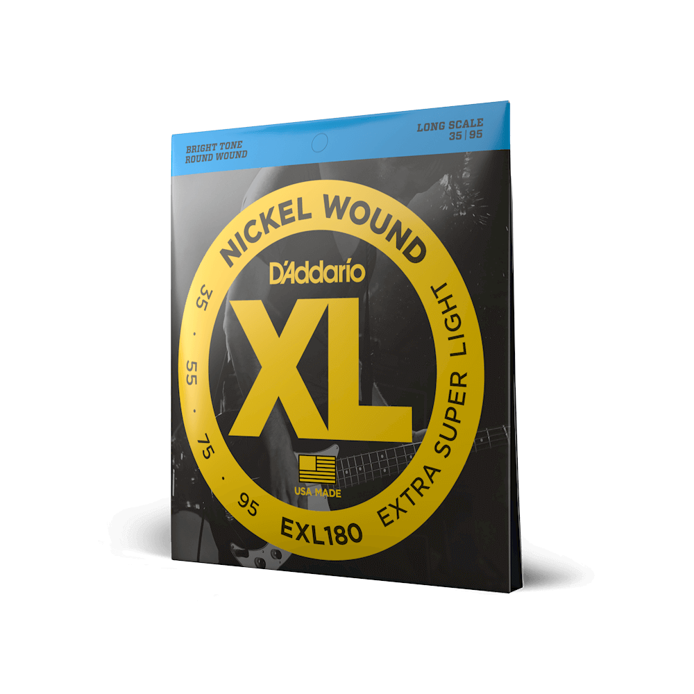 35-95 Extra Super Light, Long Scale, XL Nickel Bass Strings