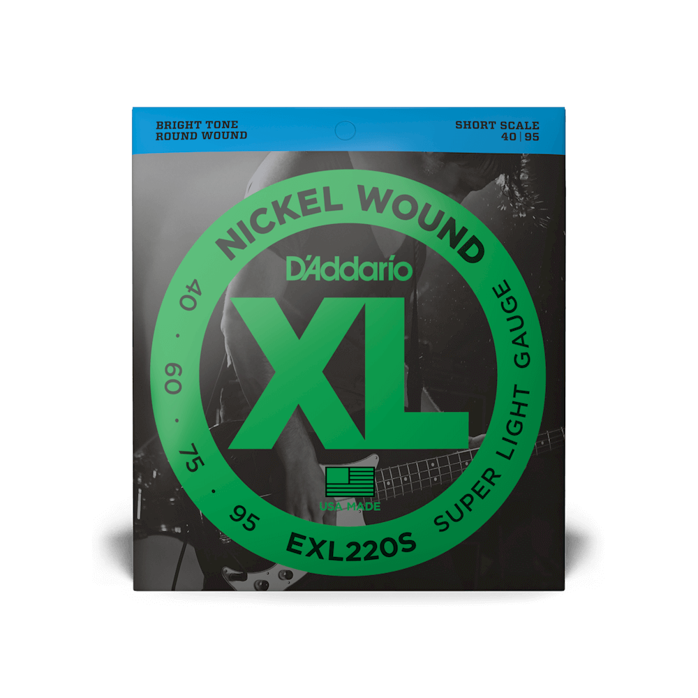 40-95 Super Light, Short Scale, XL Nickel Bass Strings