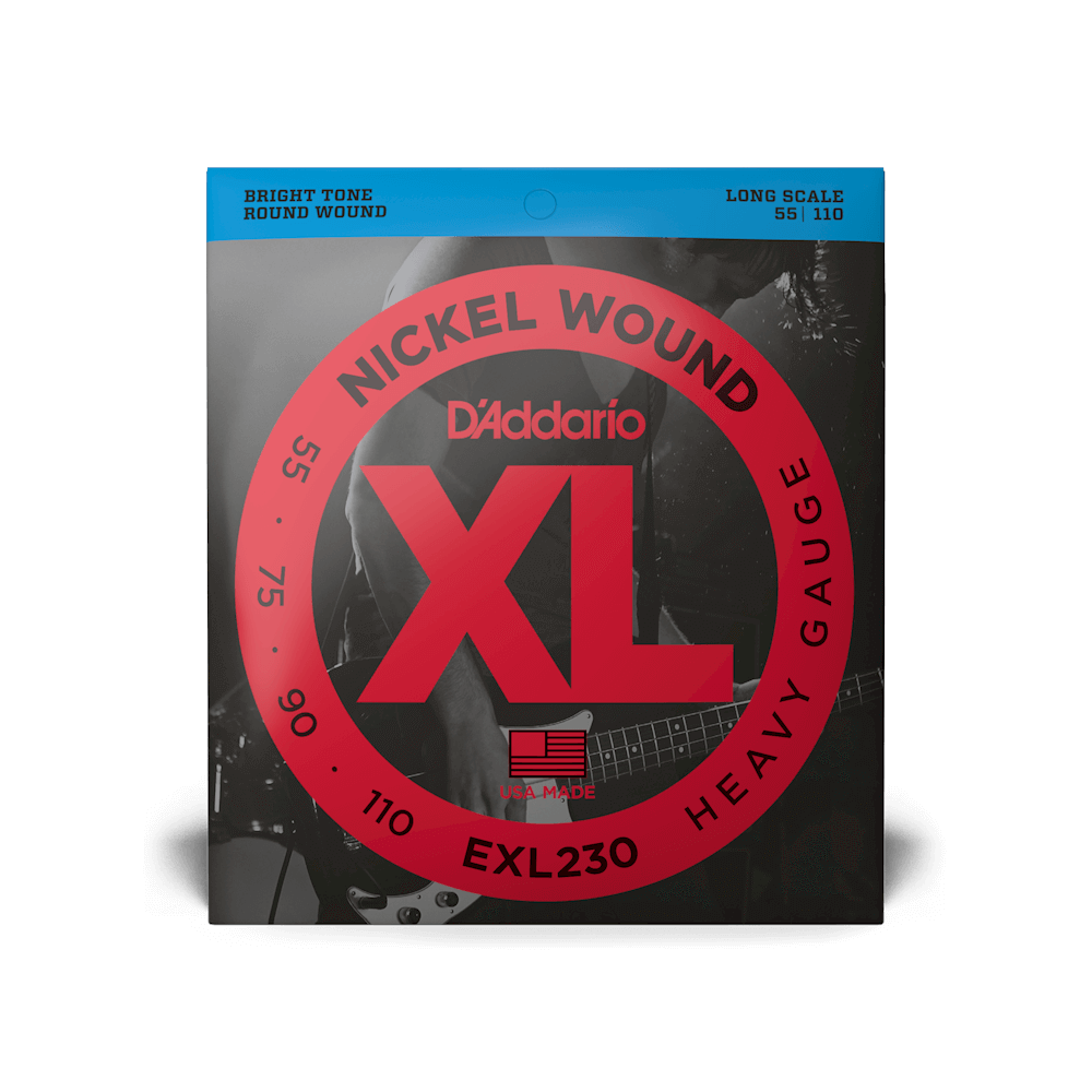 55-110 Heavy, Long Scale, XL Nickel Bass Strings