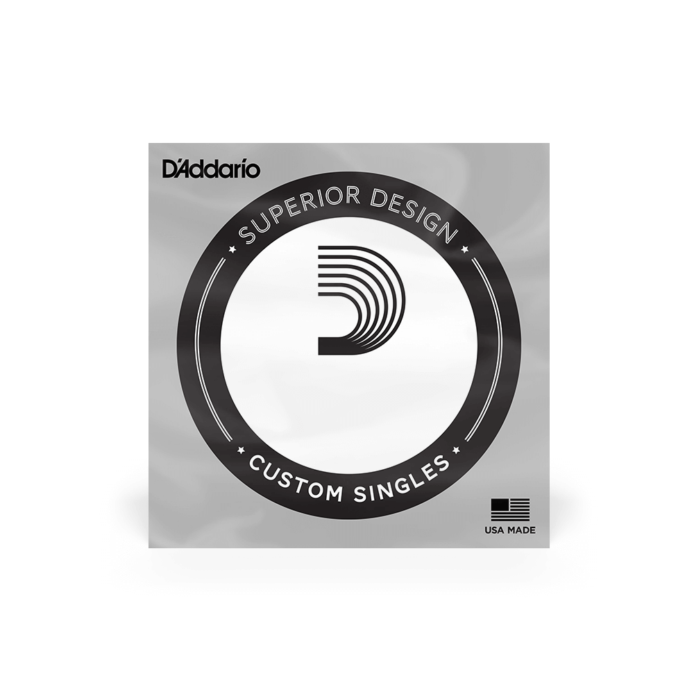 D'Addario J6403 Plain Steel Dulcimer Single String, .014