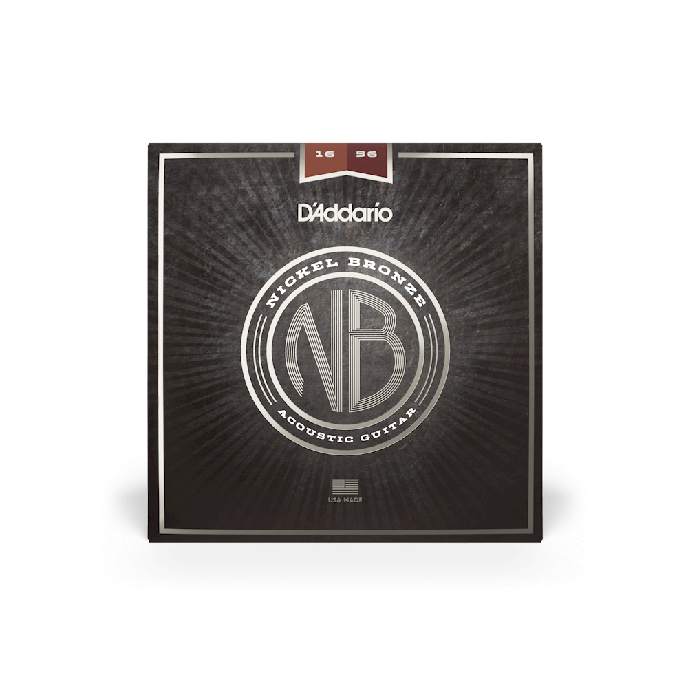 16-56 Medium Resophonic, Nickel Bronze Acoustic Guitar Strings
