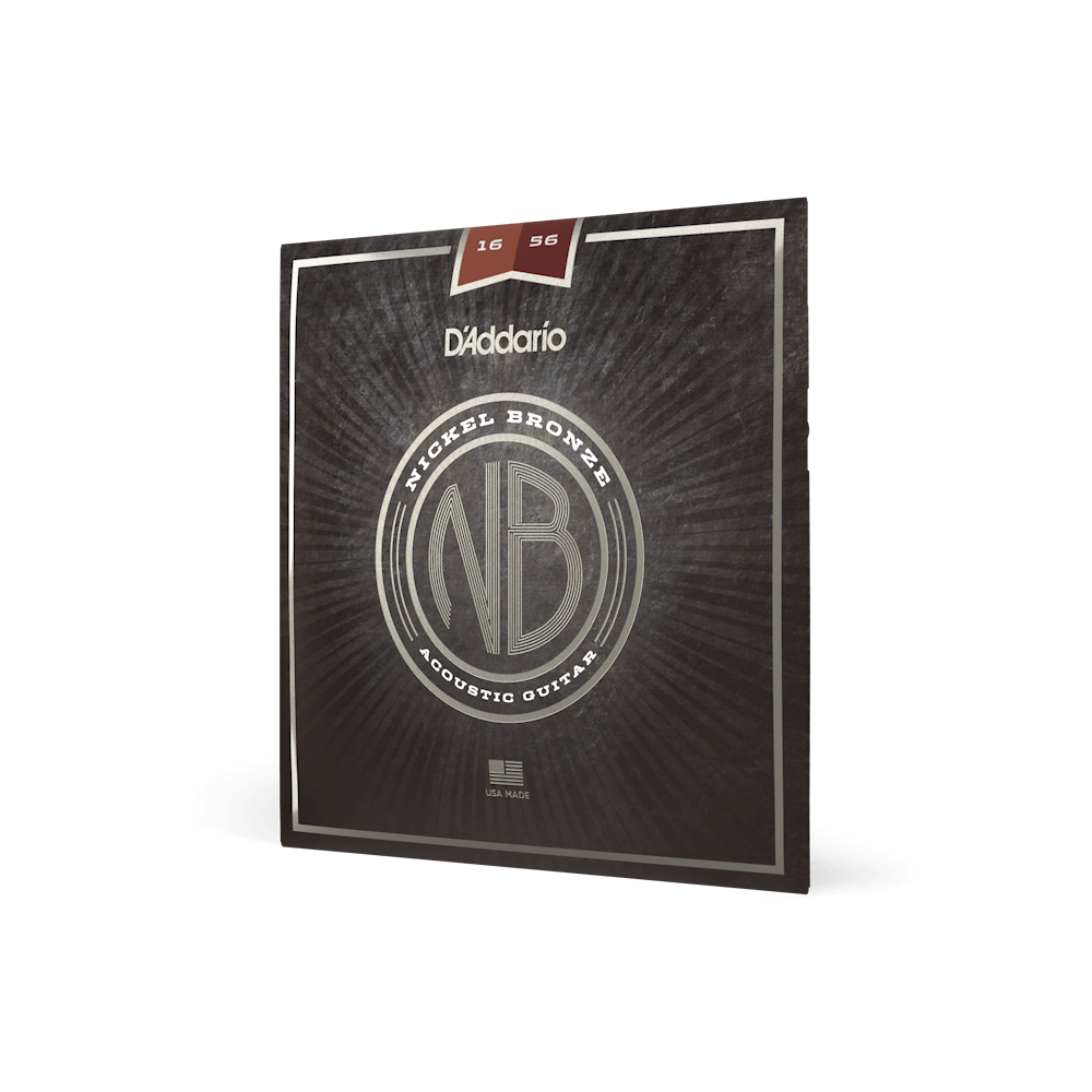 16-56 Medium Resophonic, Nickel Bronze Acoustic Guitar Strings