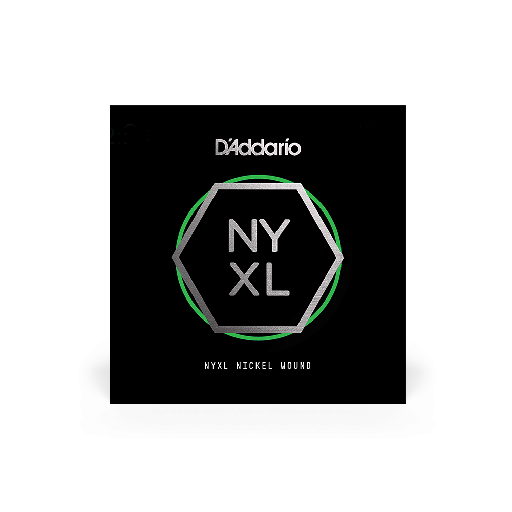 D'Addario NYNW032 NYXL Nickel Wound Electric Guitar Single String, .032