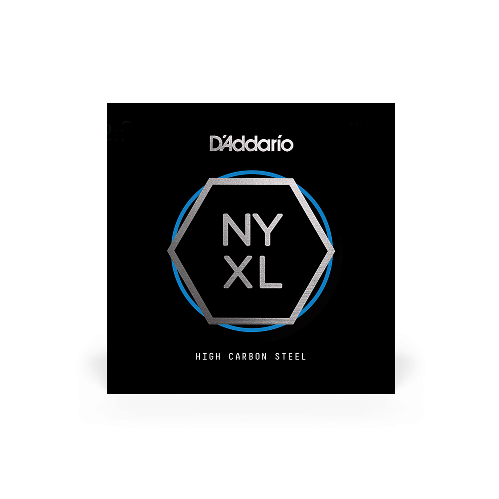 D'Addario NYS007 Single Plain Steel Guitar String, .007