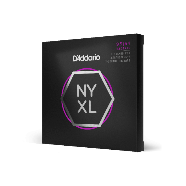 9.5-64 Custom Light 7-String Strandberg, NYXL Electric Guitar Strings