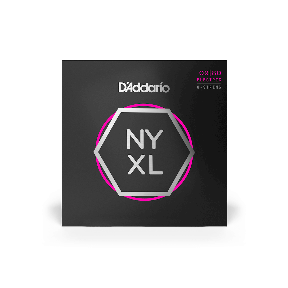 09-80 Super Light 8-String, NYXL Electric Guitar Strings