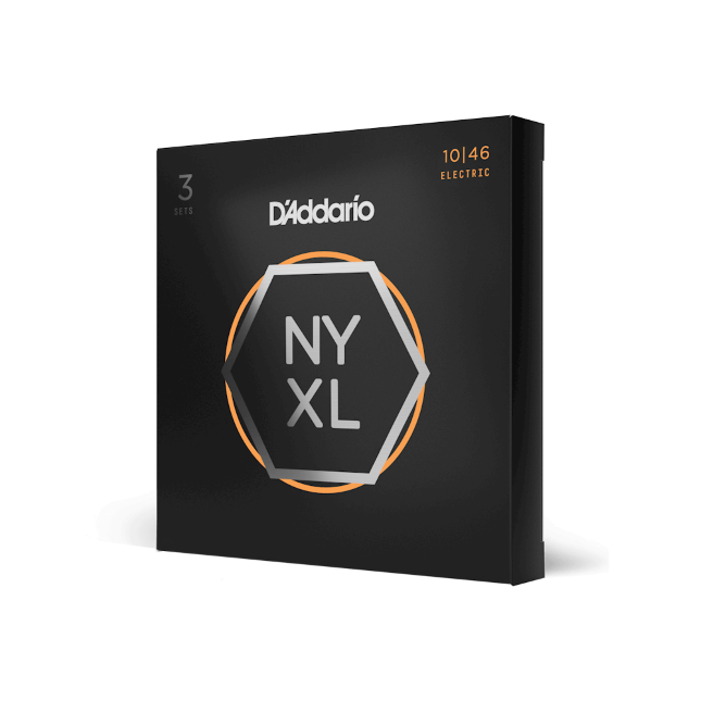 10-46 Regular Light, NYXL Electric Guitar Strings 3-Pack