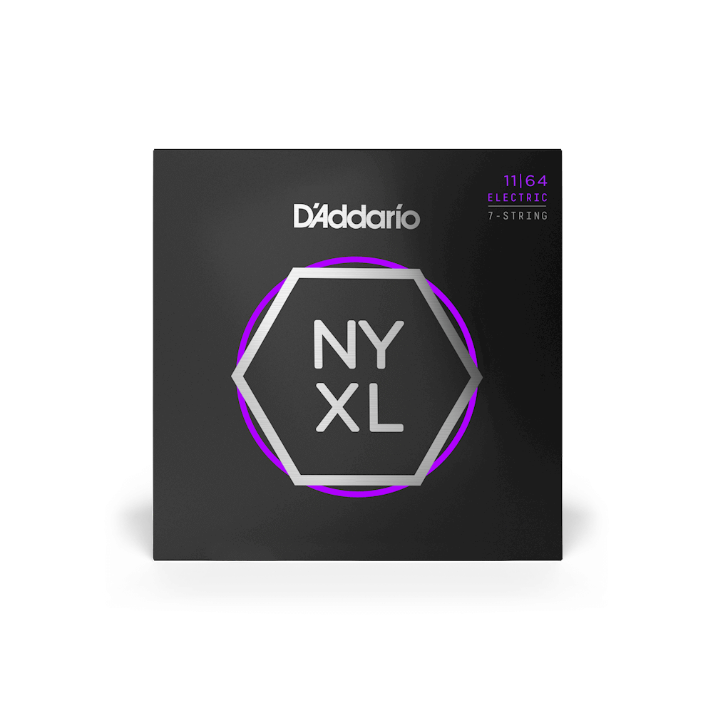 11-64 Medium 7-String, NYXL Electric Guitar Strings